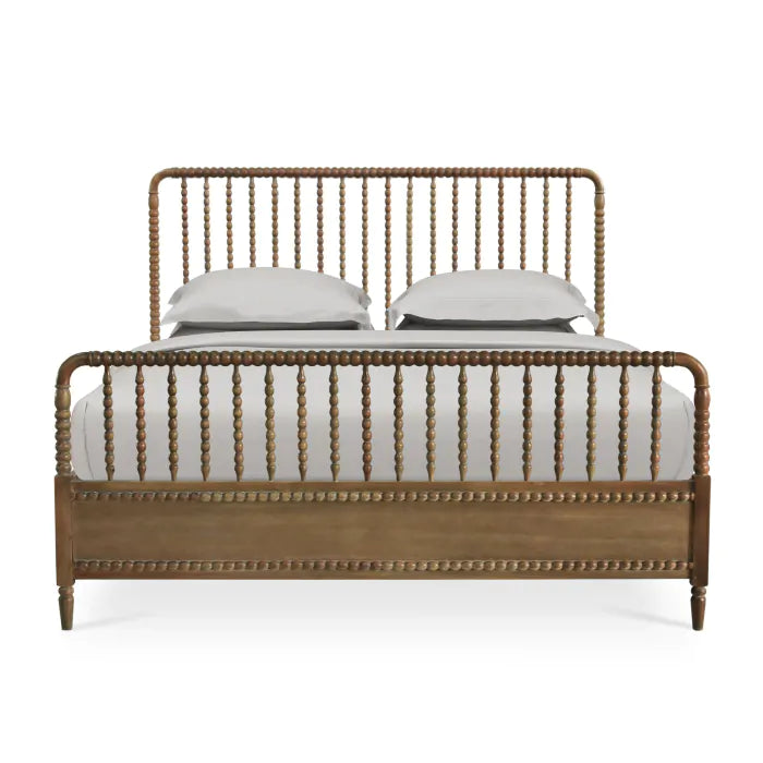 Chloe Bed 13 - FURNITURE - bed Bramble King Straw Wash