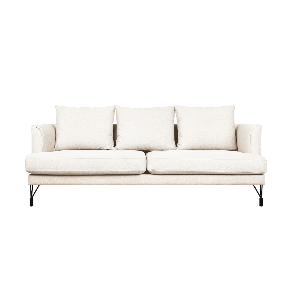 Gus* Modern Highline 86" Sofa 1 - a - FURNITURE - sofa Gus Merino Cream