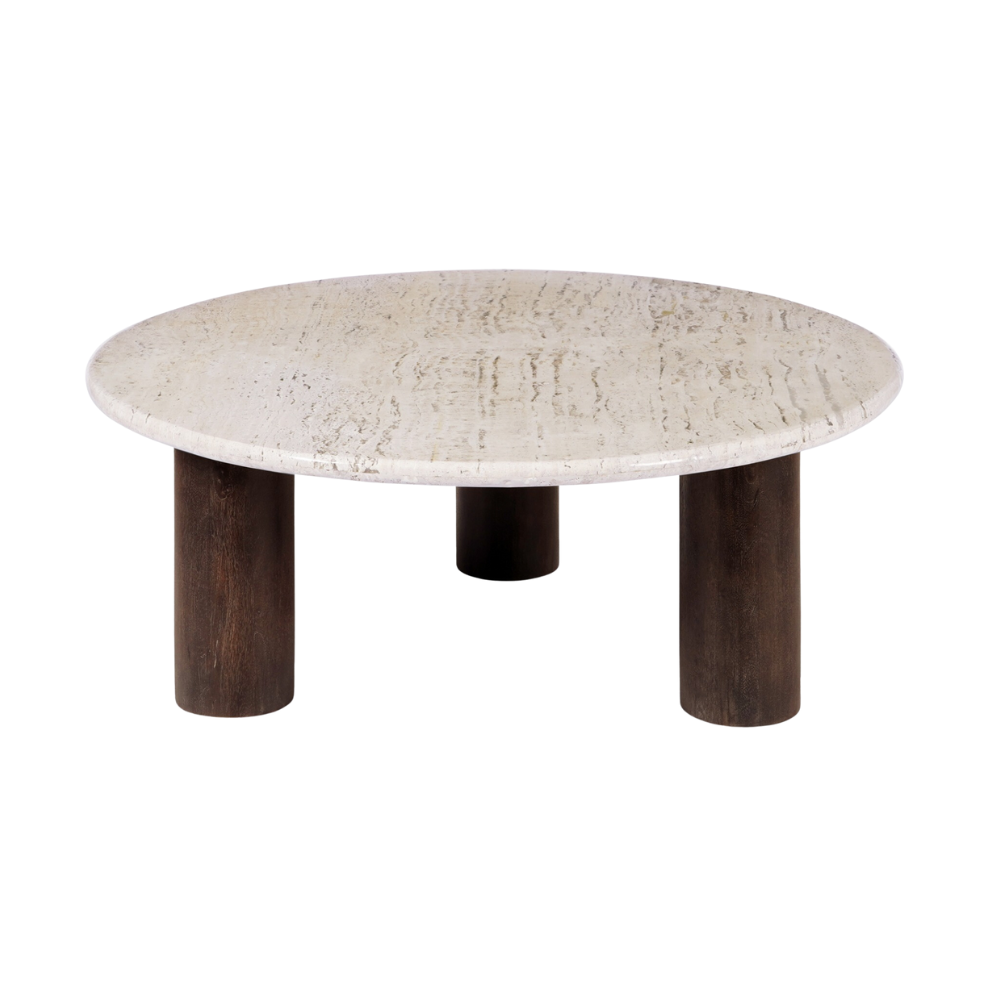 Lanny Coffee Table 4 - b - FURNITURE - coffee table - round Moe's Furniture