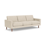 EQ3 Joan 87" Sofa - Custom Upholstery Grade 50 1 - FURNITURE - sofa EQ3 Walnut Coda Beach