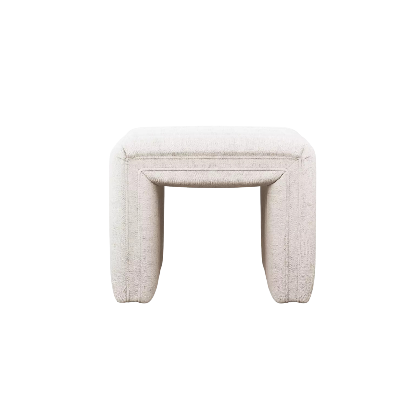 IN STORE - Augustus Ottoman - Dover Crescent FURNITURE - in store Four Hands