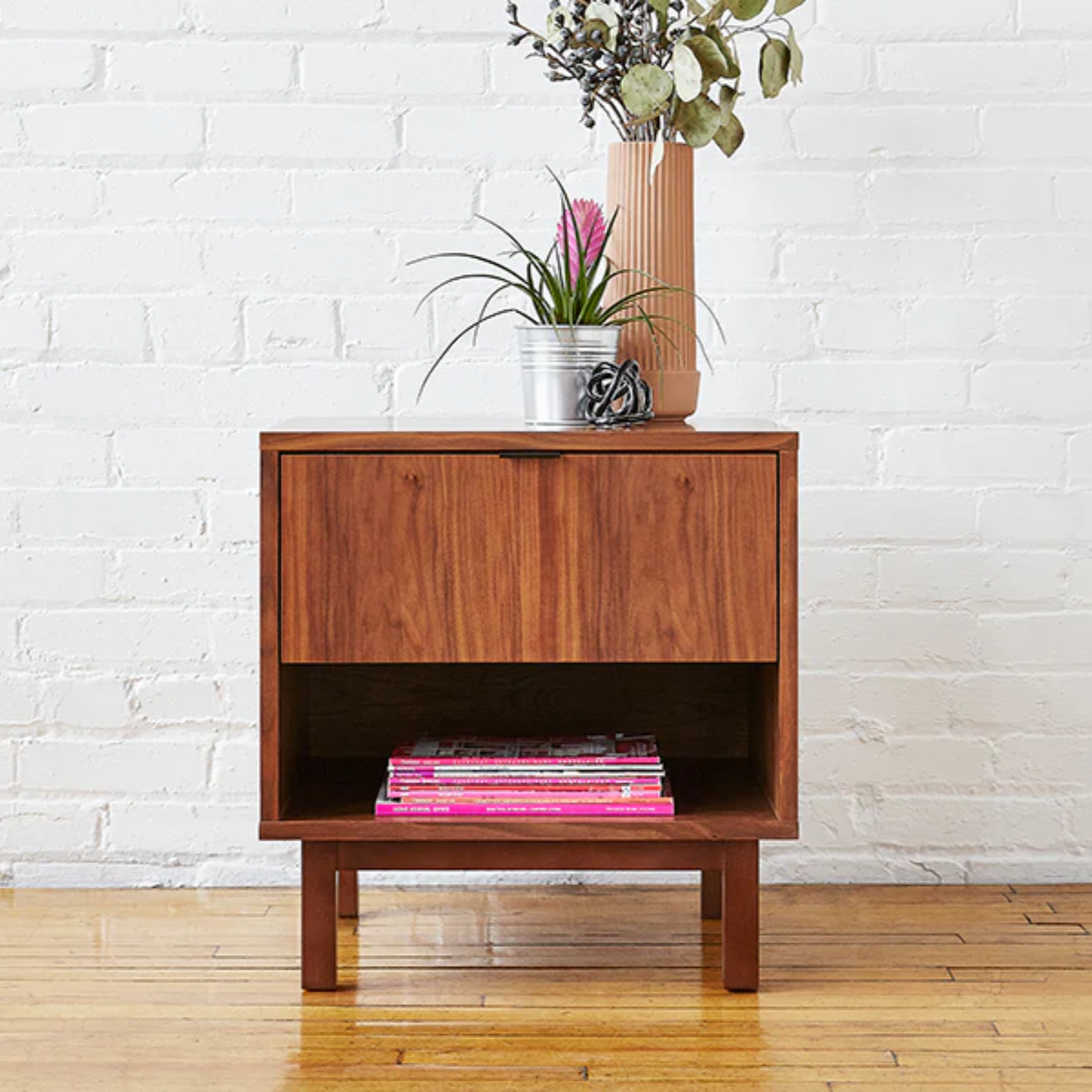 Gus* Modern Belmont End Table 4 - a - FURNITURE - accent table - wood Gus