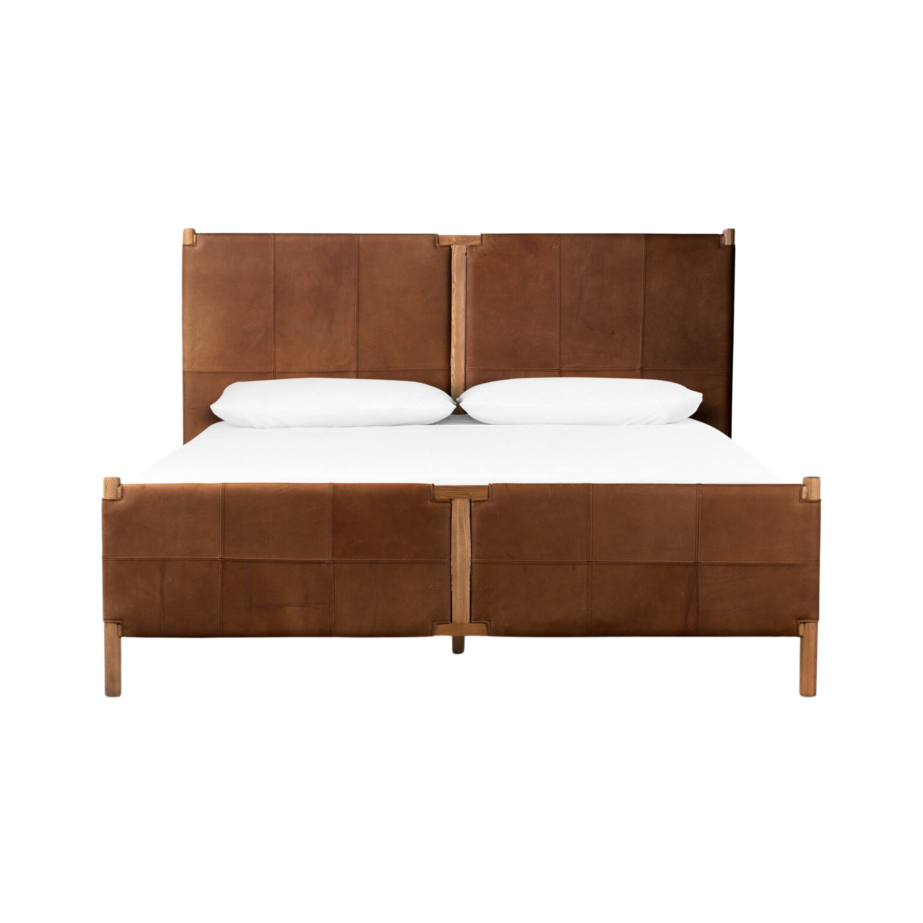 Santoro Bed 13 - FURNITURE - bed Four Hands Heirloom Sienna King