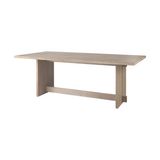 Aidia Dining Table 9 - b - FURNITURE - dining table - rectangle Mercana