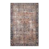 Chris Loves Julia x Loloi Jules Terracotta / Multi Rug 0-patterned Loloi