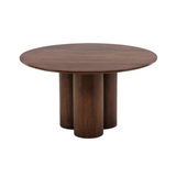 Helga Dining Table 9 - a - FURNITURE - dining table - round Dovetail