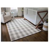 Marlby Tartan Grey Rug 0-rugs-wool Momeni