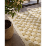 Willa Beige Checkerboard Rug 0-rugs-wool Momeni