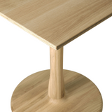 Torsion Square Dining Table - Oak 9 - c - FURNITURE - square Ethnicraft