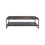 Stone Coffee Table 4 - a - FURNITURE - coffee table - rectangle Ethnicraft Dark Emperador