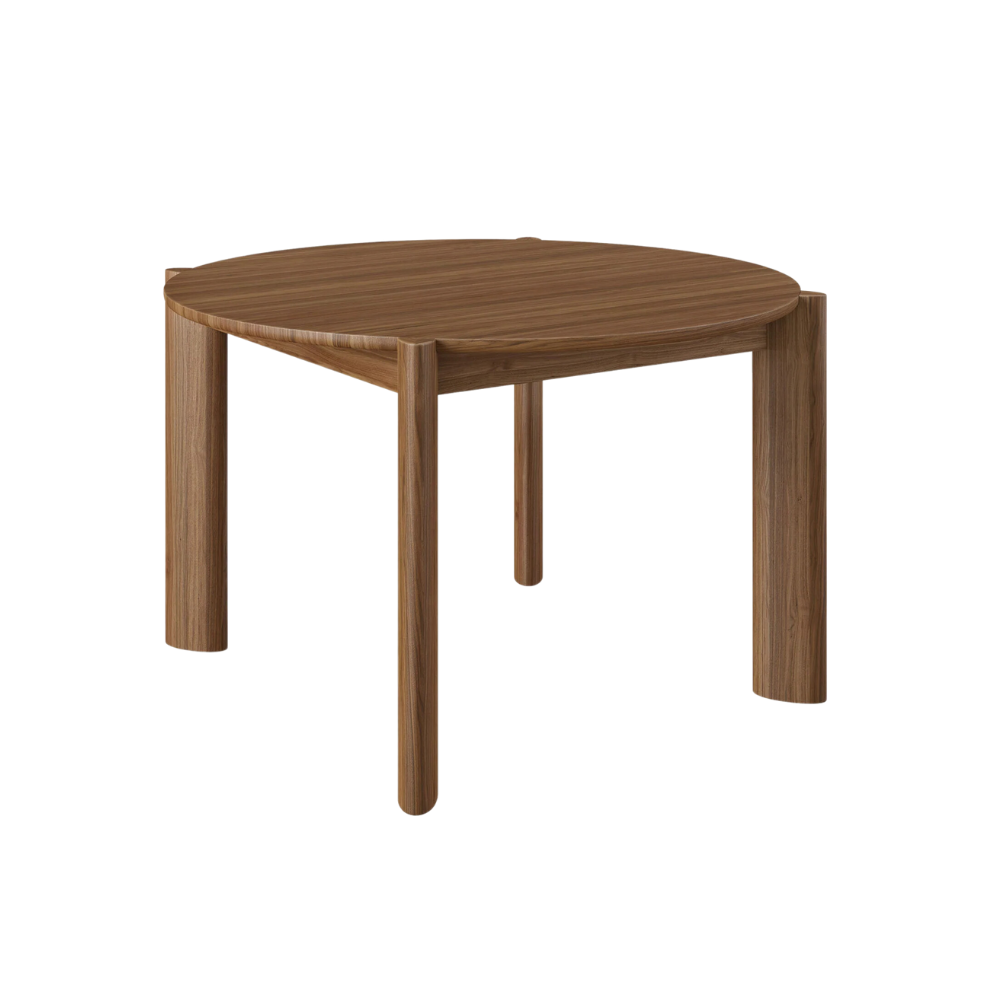 Gus* Modern Bancroft Round Dining Table 9 - a - FURNITURE - dining table - round Gus Walnut