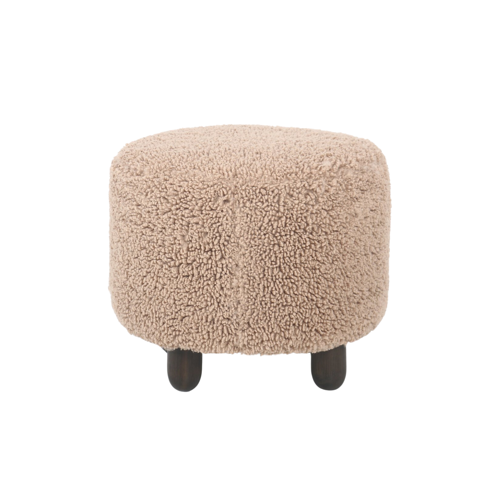 Ainsley Ottoman Round - Toast 6 - FURNITURE - ottoman Four Hands