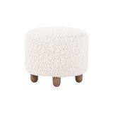 Ainsley Ottoman Round - Natural 6 - FURNITURE - ottoman Four Hands