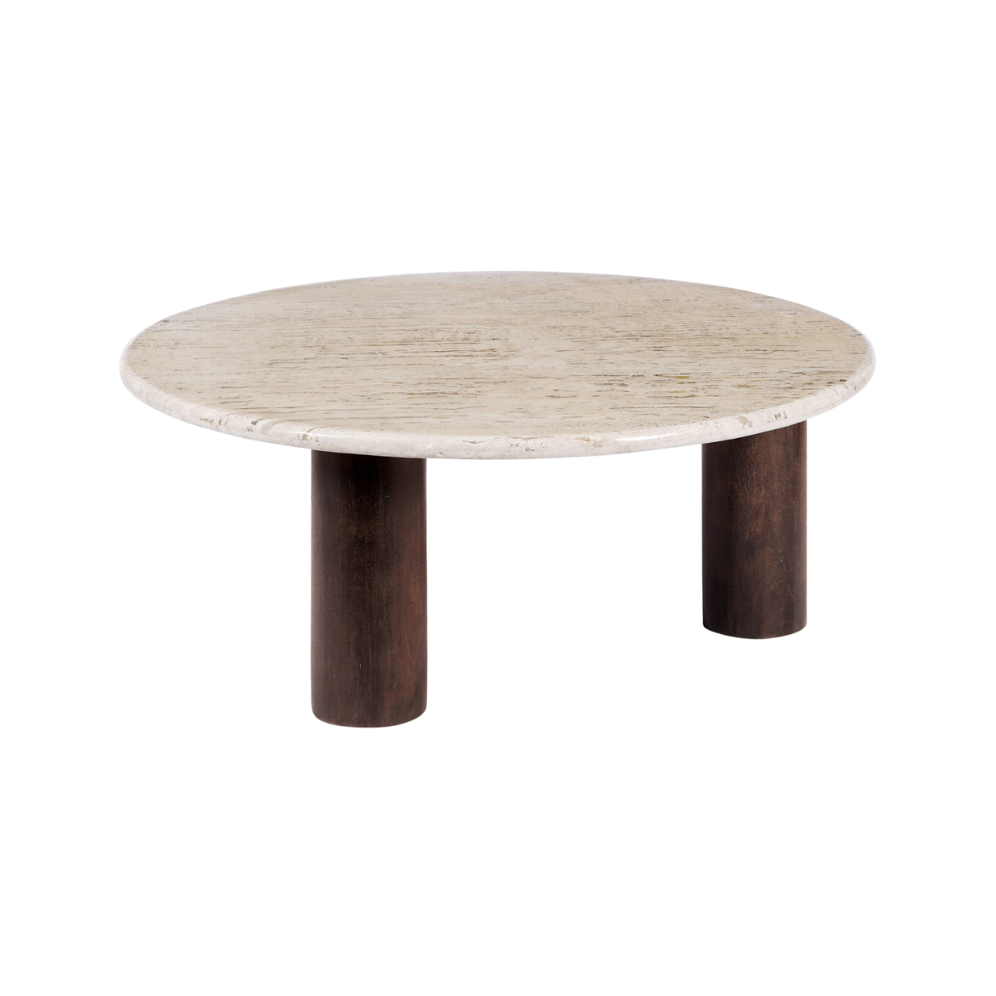 Lanny Coffee Table 4 - b - FURNITURE - coffee table - round Moe's Furniture