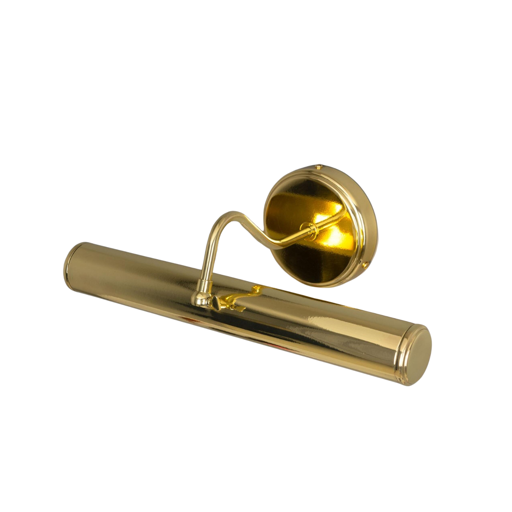 Belfast Picture Light LIGHTING - sconce Mullan Lighting Polished Brass