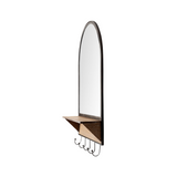 Nemia Hook Wall Mirror Wall Mirrors Mercana