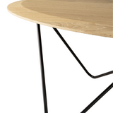 Oak Orb Coffee Table 4 - a - FURNITURE - Coffee Table - Round Ethnicraft