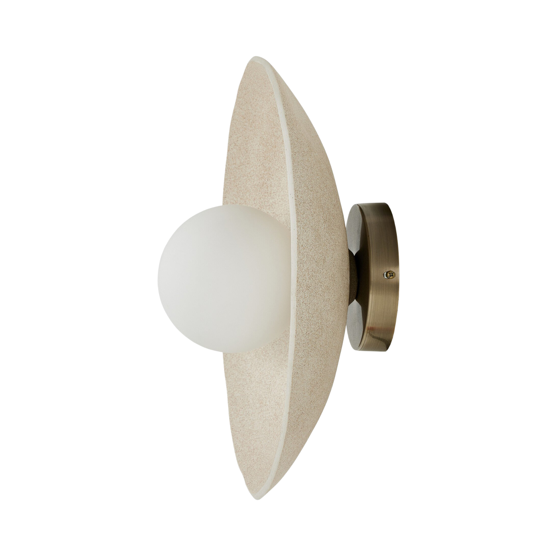 Omara Organic Ceramic Sconce LIGHTING - sconce Four Hands
