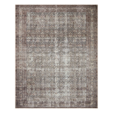 Amber Lewis x Loloi Georgie Moss / Bark Rug 0-patterned rugs Loloi