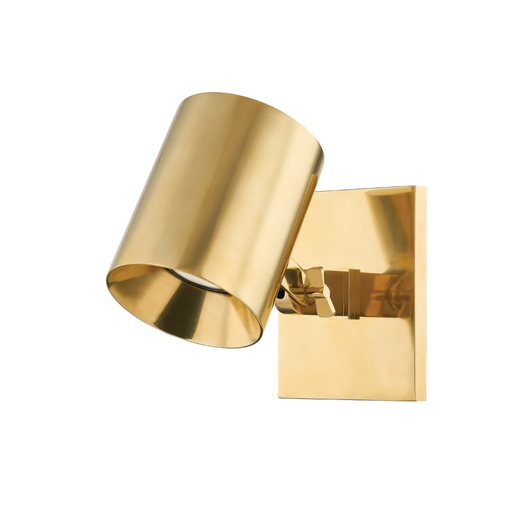 Highgrove Mini Sconce by Mark D. Sikes LIGHTING - sconce Hudson Valley Lighting Aged Brass