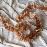 Tinsel Garland CHRISTMAS 2023 Creative Co-op (DYA) Rose Gold