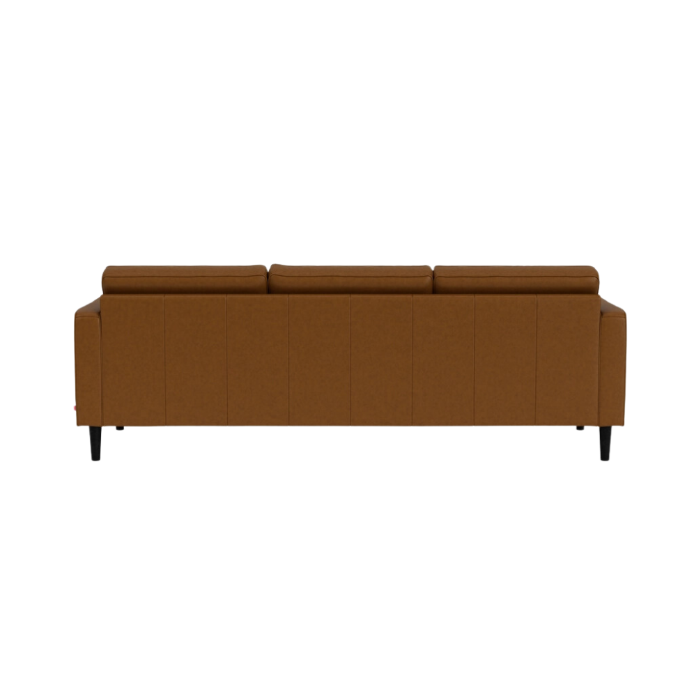 Reverie 92" Two-Piece Sectional Sofa With Extended Seat - Classic Sahara Leather 2 - FURNITURE - sectional EQ3