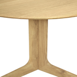 Corto Round Dining Table 9 - a - FURNITURE - dining table - round Ethnicraft