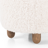 Ainsley Ottoman Round - Natural 6 - FURNITURE - ottoman Four Hands