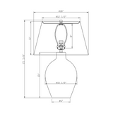 Dina Table Lamp LIGHTING - table lamp Flow Decor