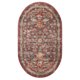 Rifle Paper Co. x Loloi Courtyard Eve Crimson Rug 3-patterned rugs Loloi
