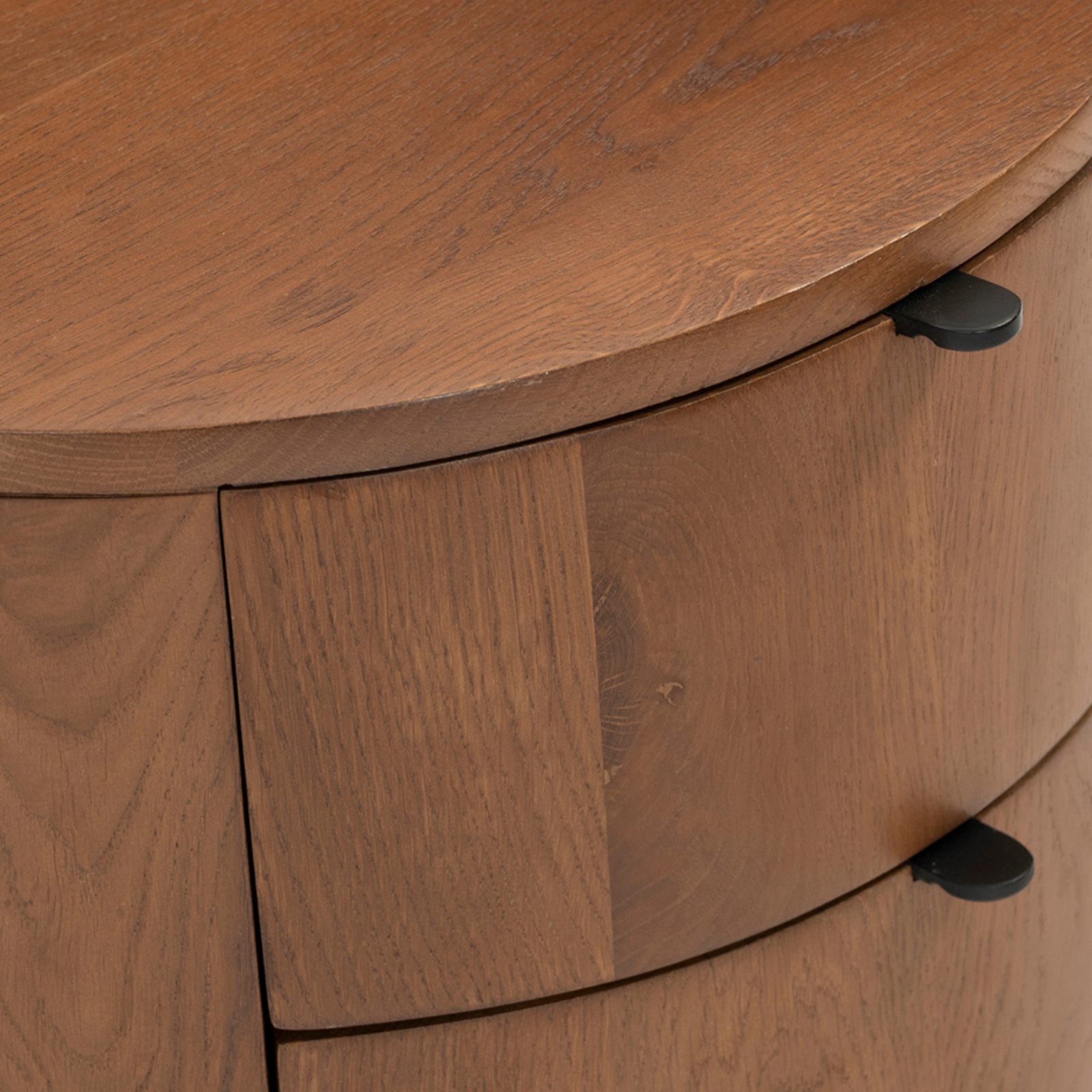 Niko Two Drawer Nightstand - Dark Oak 14 - FURNITURE - nightstand Moe's Furniture