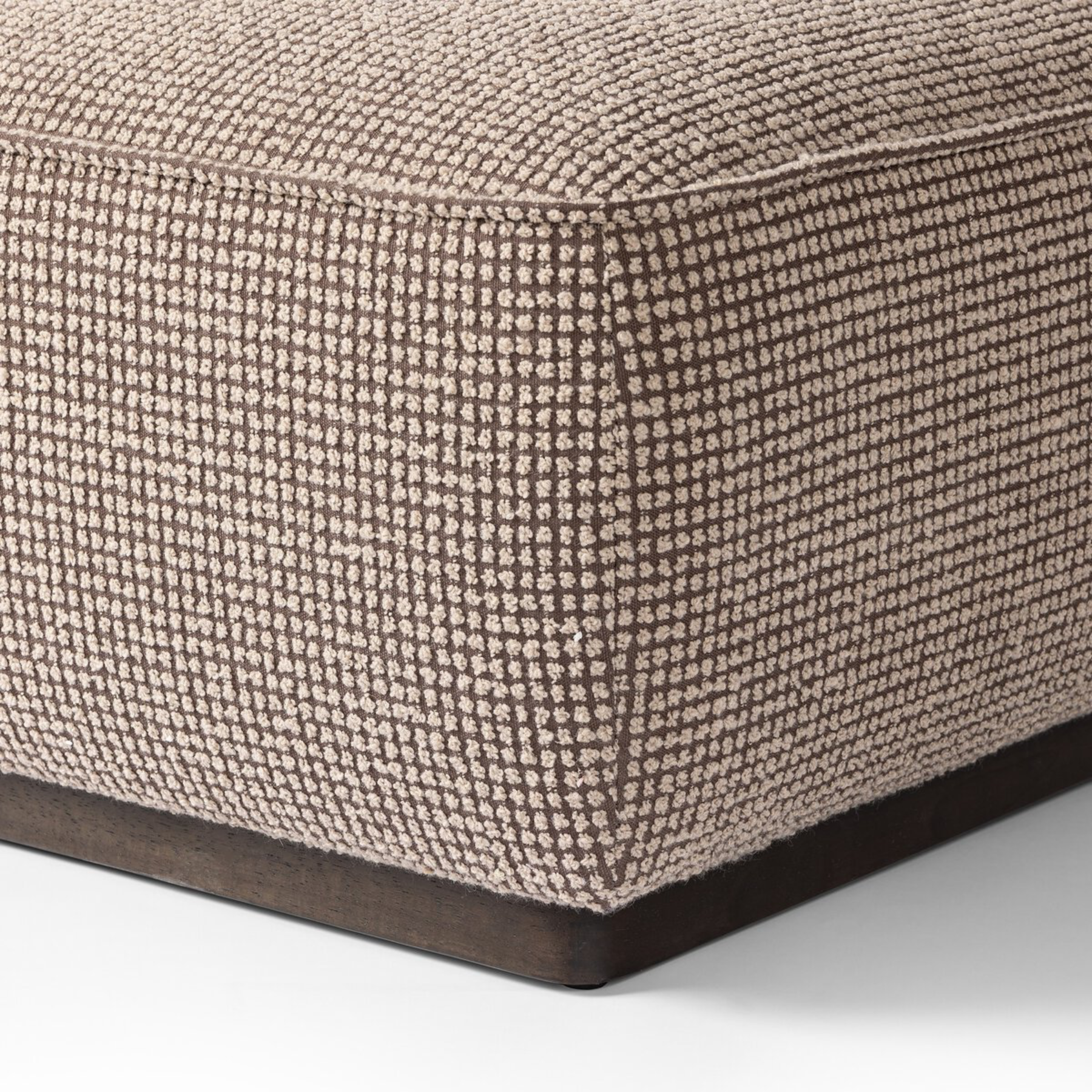 Sinclair Square Ottoman-36" FURNITURE - ottoman Four Hands