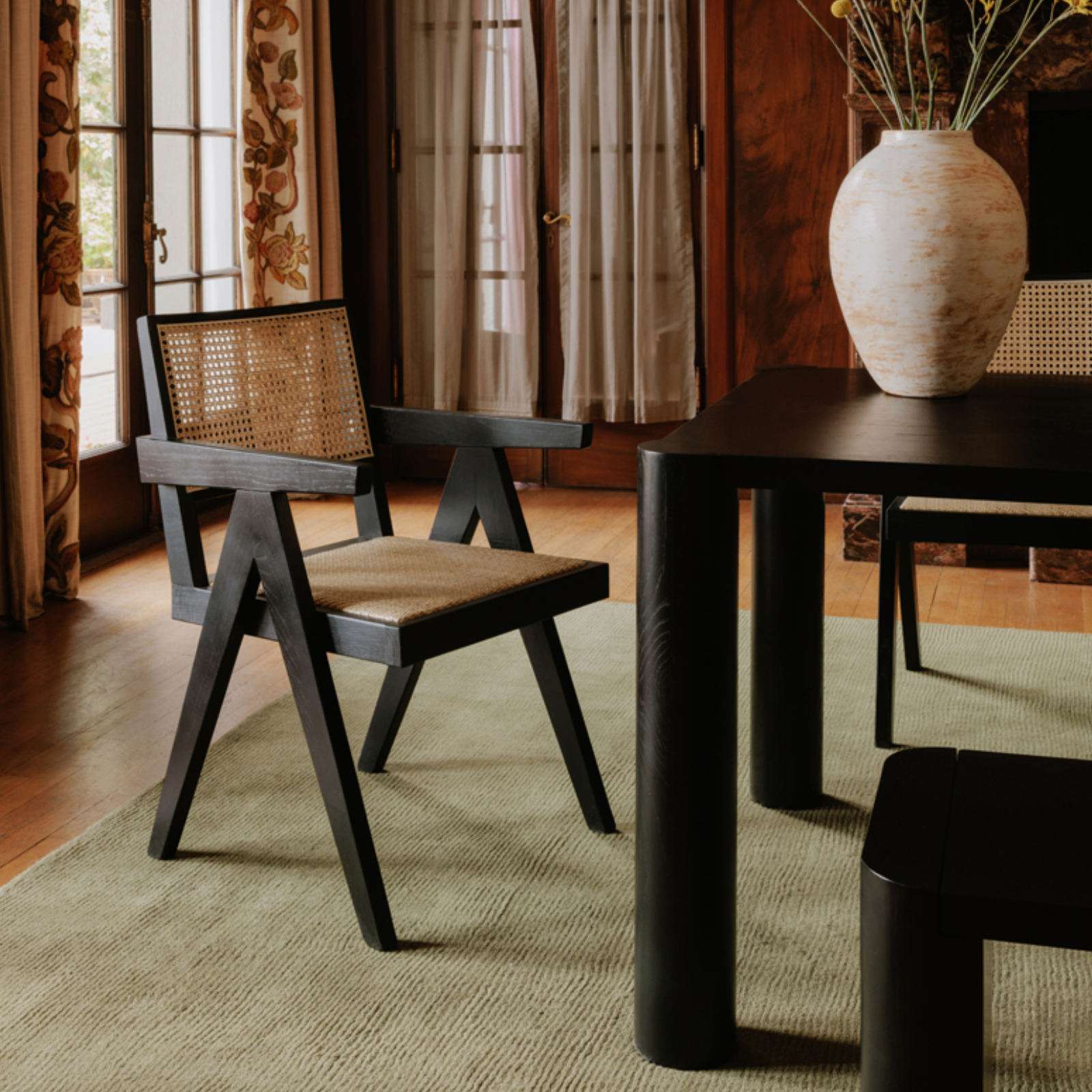Set of Two Kashi Dining Chair 10 - a - FURNITURE - dining chair Moe's Furniture