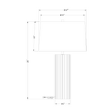 Bella Table Lamp LIGHTING - table lamp Flow Decor