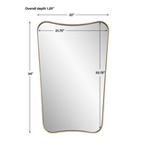 IN STORE - Belatrix Wall Mirror MIRROR - in store mirror Uttermost