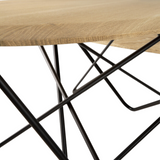 Oak Orb Coffee Table 4 - a - FURNITURE - Coffee Table - Round Ethnicraft