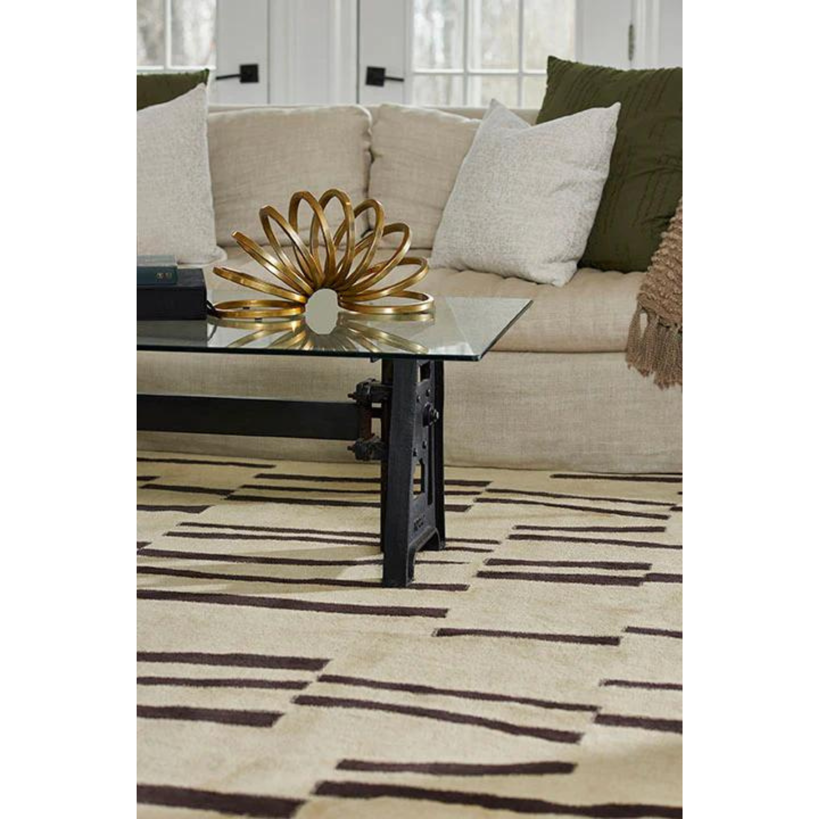 Siena Beige Rug 0-rugs-wool Momeni