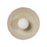 Omara Organic Ceramic Sconce LIGHTING - sconce Four Hands