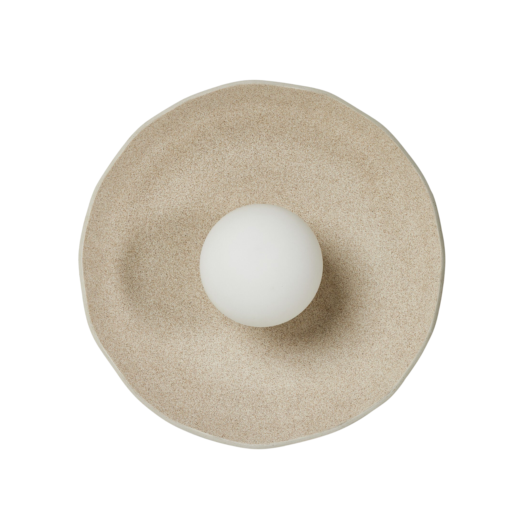 Omara Organic Ceramic Sconce LIGHTING - sconce Four Hands