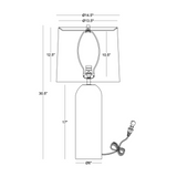 Mable Table Lamp LIGHTING - table lamp Flow Decor