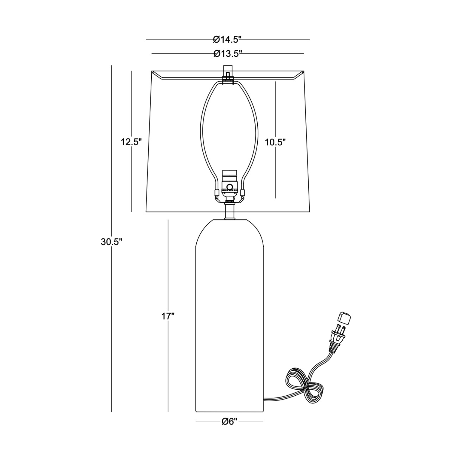 Mable Table Lamp LIGHTING - table lamp Flow Decor