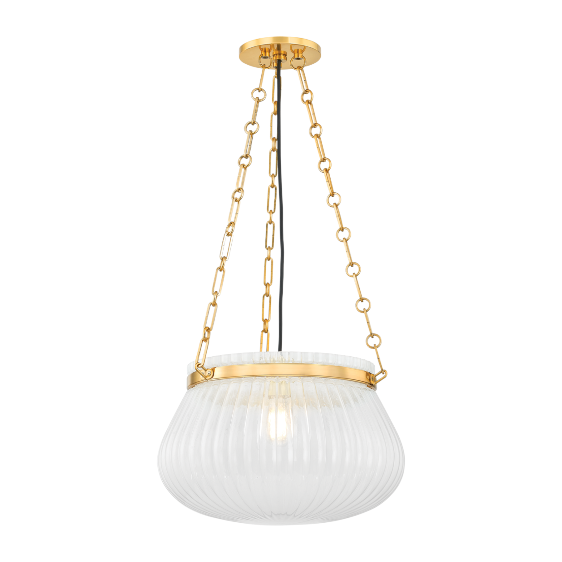 Granby Pendant Pendants Hudson Valley Lighting 17" Aged Brass