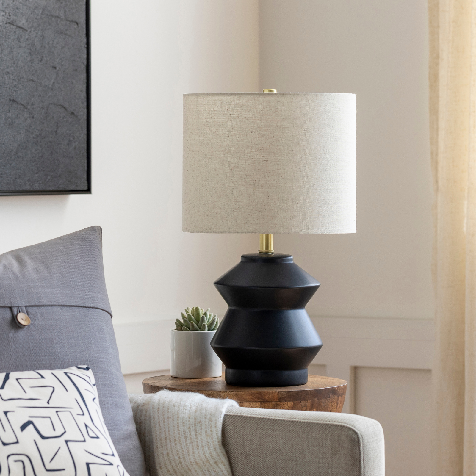 Elmer Table Lamp LIGHTING - table lamp Surya