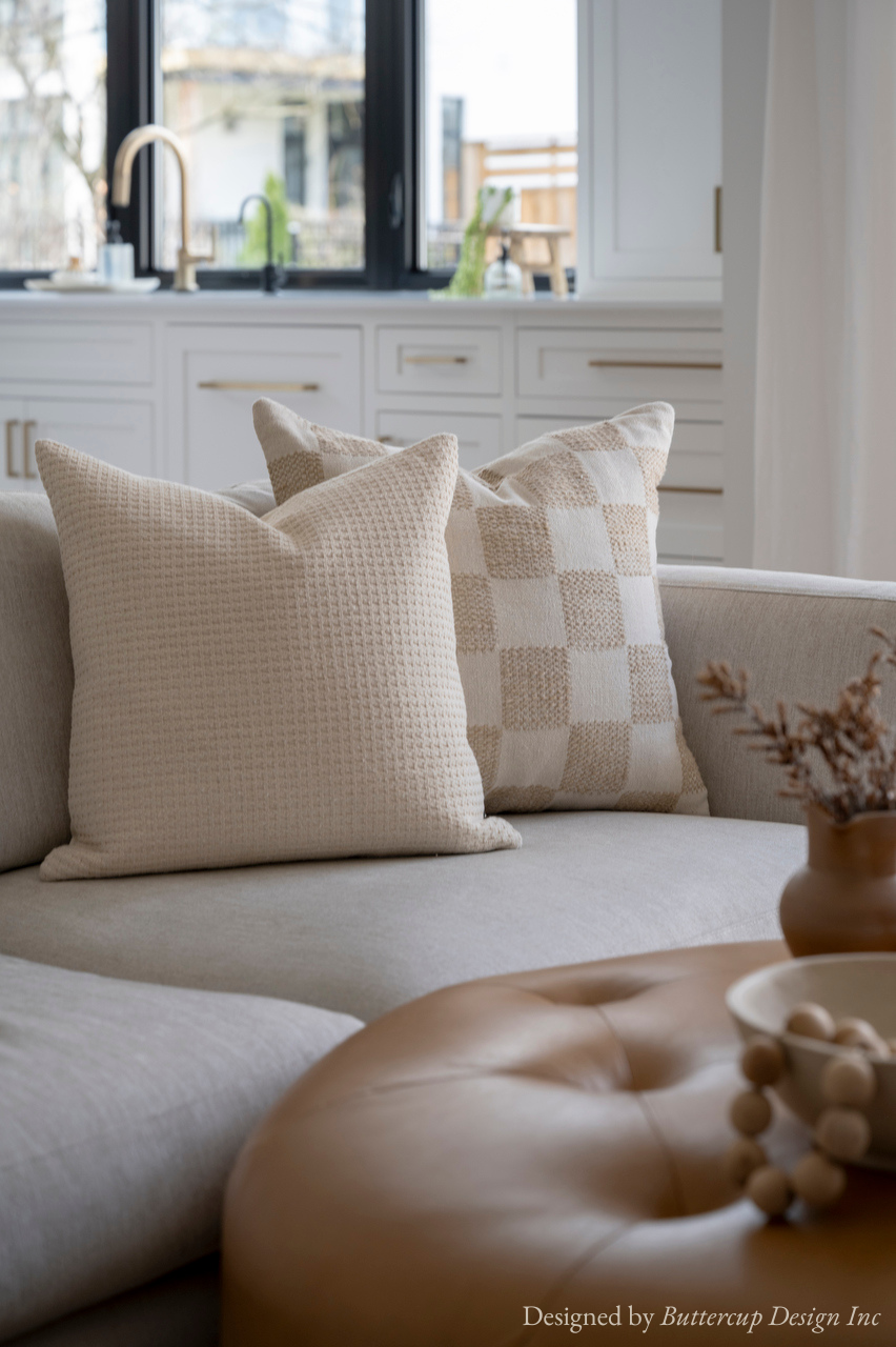 IN-STORE Mabel Check Pillow 1 - PILLOWS - essentials Loloi