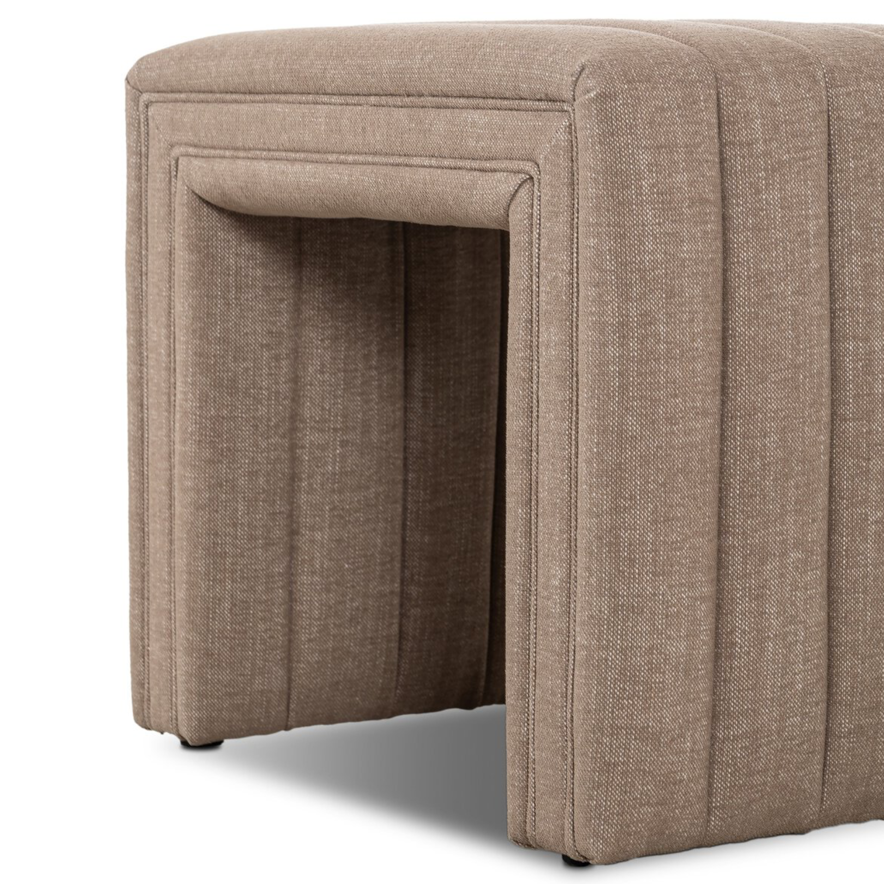 Augustine Ottoman FURNITURE - ottoman Four Hands