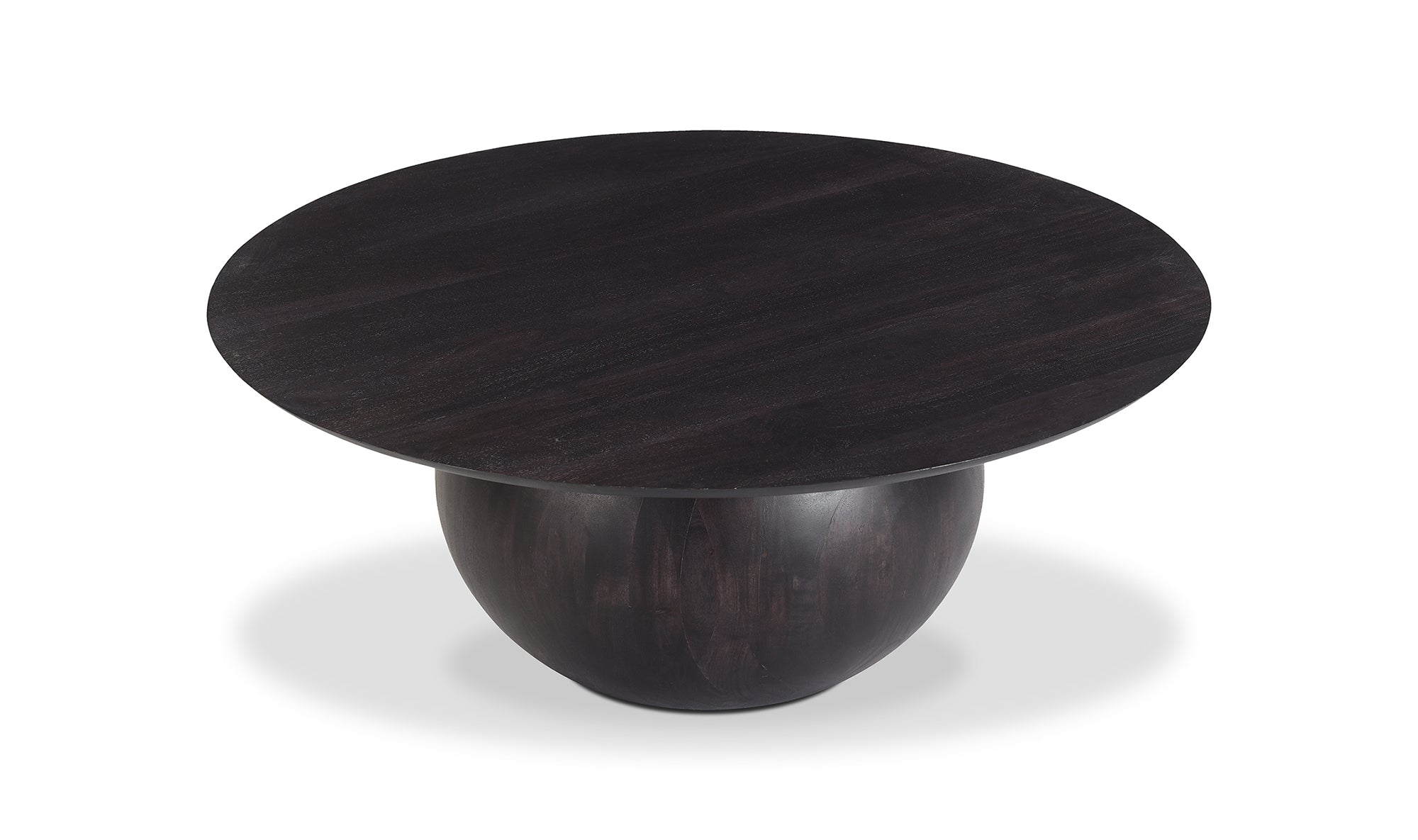 Pacific Coffee Table - Black 4 - b - FURNITURE - coffee table - round Moe's Furniture