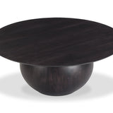 Pacific Coffee Table - Black 4 - b - FURNITURE - coffee table - round Moe's Furniture