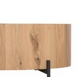 Emmanuel Drum Coffee Table 4 - b - FURNITURE - coffee table - round Four Hands