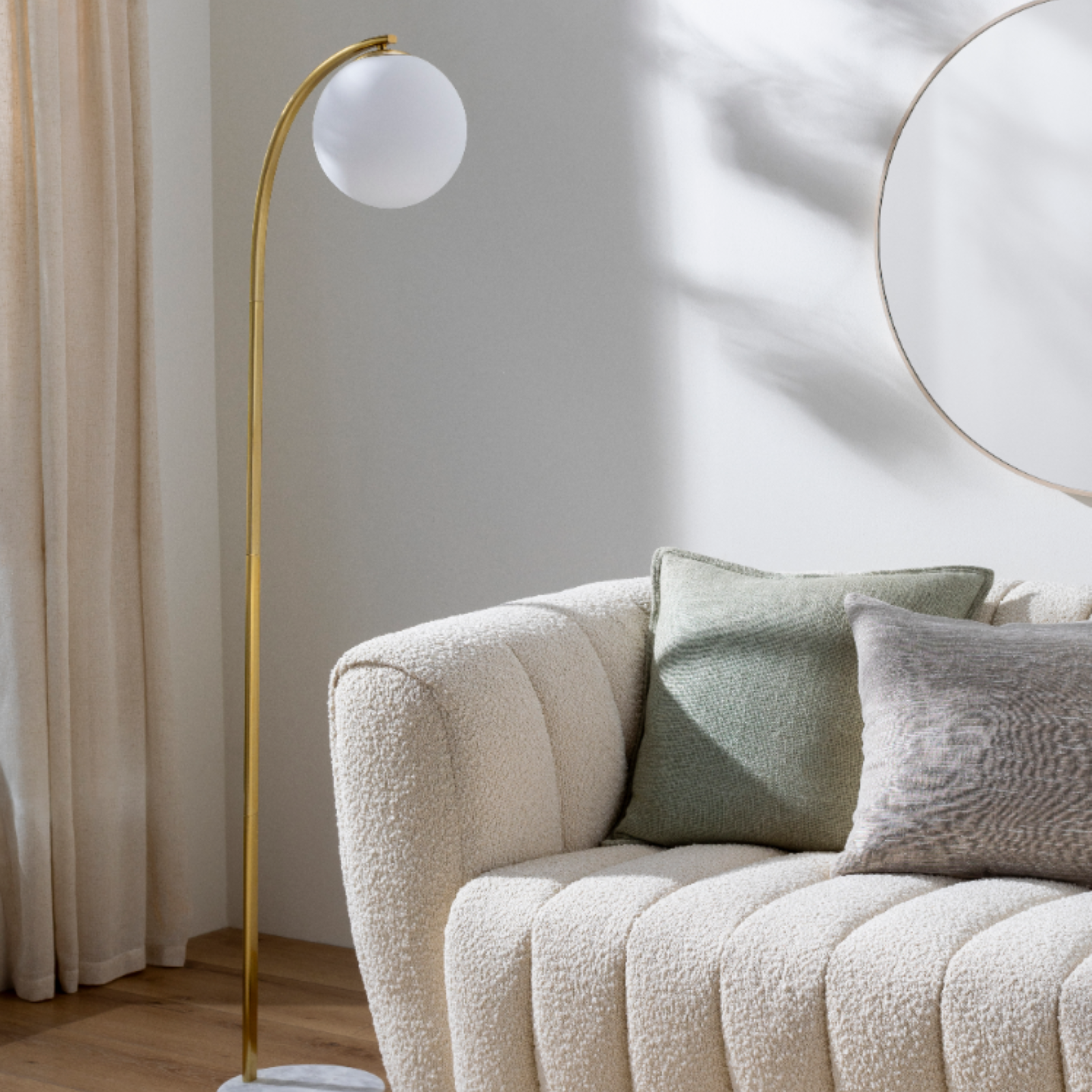 Aquilon Floor Lamp LIGHTING - floor lamp Surya