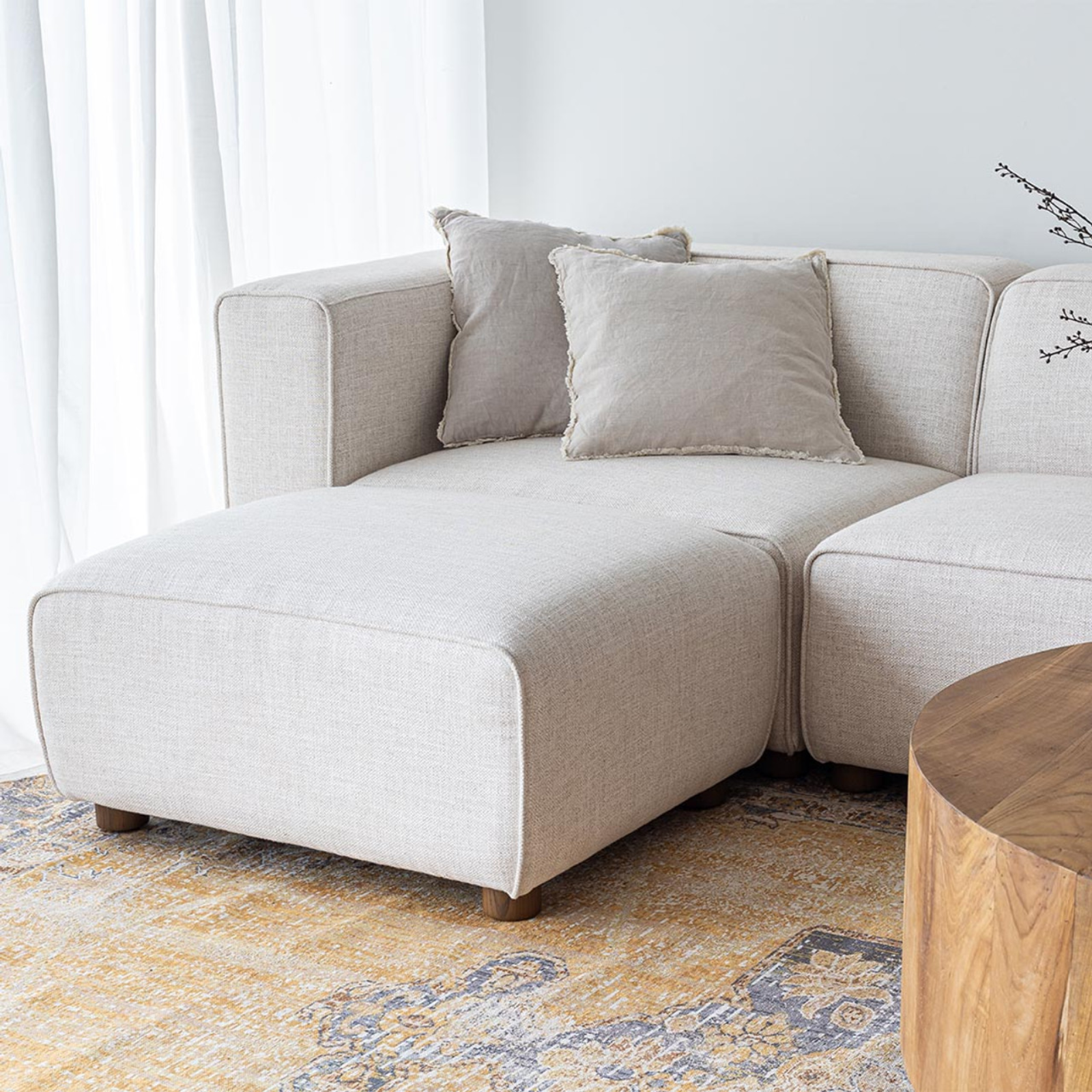 Fia Sectional 2 - FURNITURE - sectional Style in Form